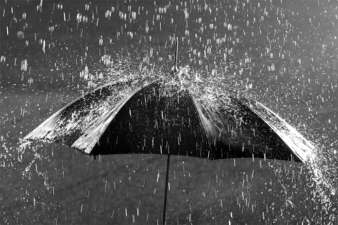 raining