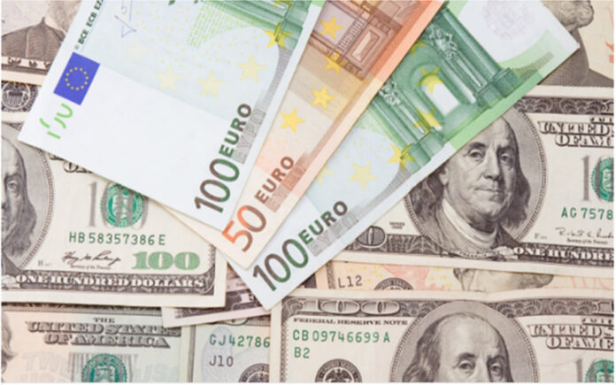 Euro-and-us-dollars
